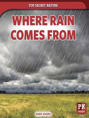 cover image of Where Rain Comes From
